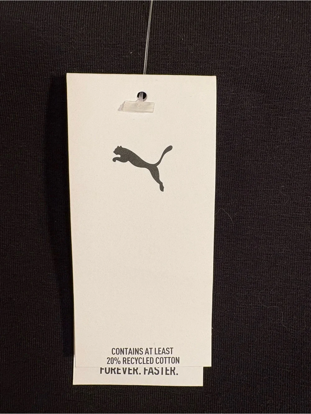 Puma Black Maxi Dress with White Trim and Slit on One Side - Picture 4 of 8